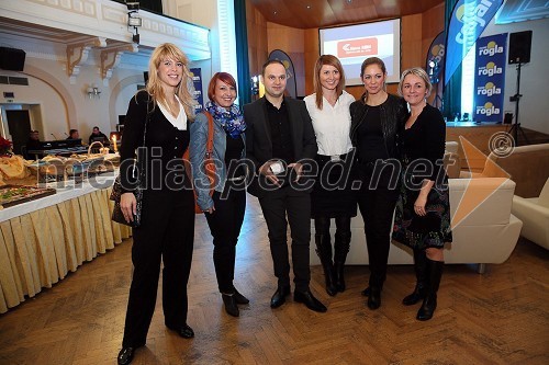 Darja Lesjak, Citycenter Celje; Nena Horvat, marketing Citycenter Celje; Zoran Podkoritnik, direktor Hotela Evropa Celje; ...; Snežana Delakorda, Prima komunikacije; Klavdija Miklavžin, Citypark Ljubljana