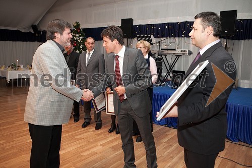 Branko Hergold; Aleš Pulko, predsednik Obrtne zbornice Maribor;  Igor Meglič