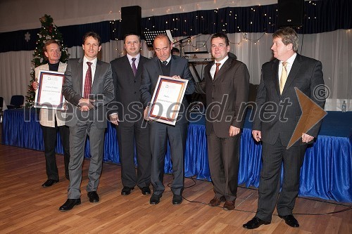 Andrej Pukšič; Aleš Pulko, predsednik Obrtne zbornice Maribor; Igor Meglič; Ernest Draš, lastnik centra Draš; Janez Kaker, podpredsednik Obrtno-podjetniške zbornice Slovenije; Danilo Brdnik