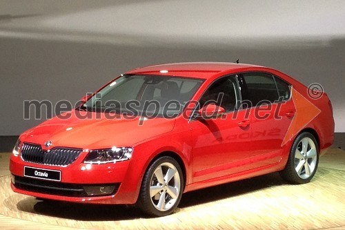 Svetovna predstavitev 3. generacije Škoda Octavia