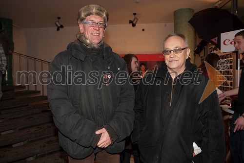 Simon Kardum, direktor Kina Šiška; Igor Vidmar