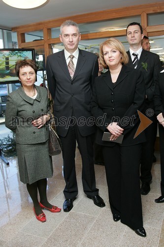 Mira Rupnik, svetovalka uprave Terme Maribor d.d., Zoran Bošković, predsednik nadzornega sveta Terme Maribor d.d. in Alenka Iskra, predsednica uprave Terme Maribor d.d.