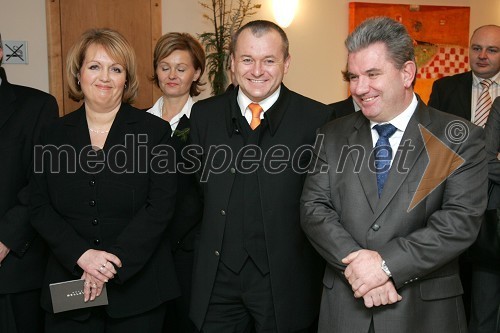 Alenka Iskra, predsednica uprave Terme Maribor d.d., Franc Kangler, mariborski župan in Andrej Vizjak, minister za gospodarstvo