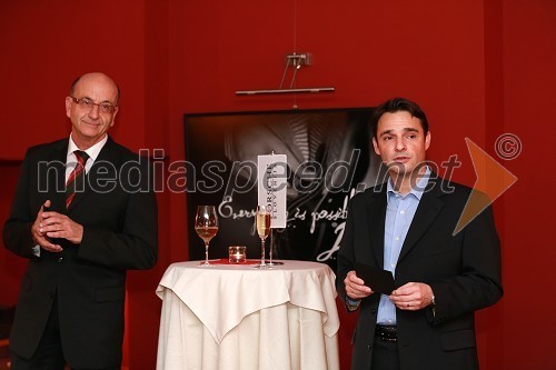 Heinz Slesak, generalni direktor Porsche Slovenija d.o.o.; Danilo Ferjančič, generalni direktor Porsche Slovenija d.o.o.