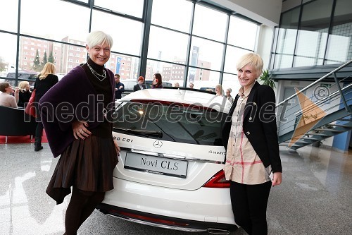 Barbra Drnač, novinarka; hči Tereza Poljanič