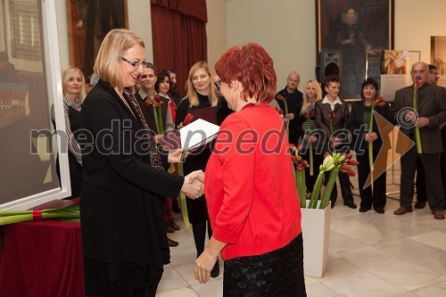 Mirjana Koren, direktorica Pokrajinskega muzeja Maribor; ...