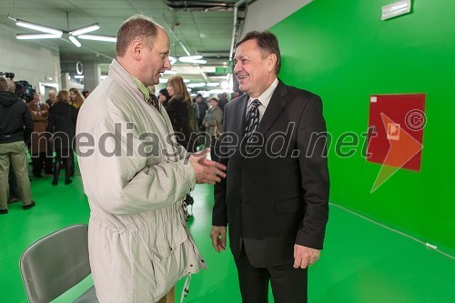 Jože Zidar, predsednik Društva športnih novinarjev Slovenije;  	Zoran Jankovič, župan Mestne občine Ljubljana