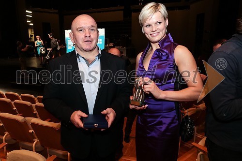 Marjan Fabjan, trener; Urška Žolnir, judoistka, športnica leta 2012