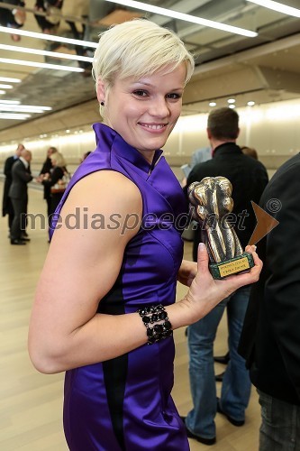 Urška Žolnir, judoistka, športnica leta 2012;