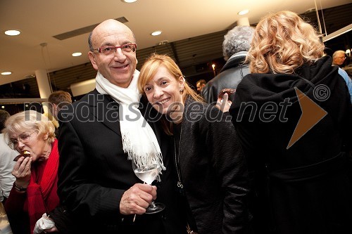 Heinz Slesak, direktor Porsche Slovenija d.o.o.; Nina Pepevnik