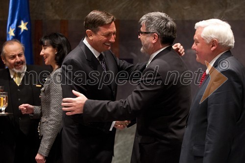 Borut Pahor, predsednik Republike Slovenije; Roman Jakič