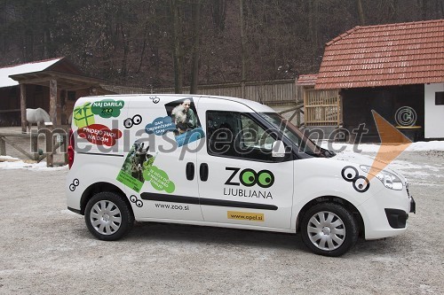 Opel Combo za živlaski vrt Ljubljana