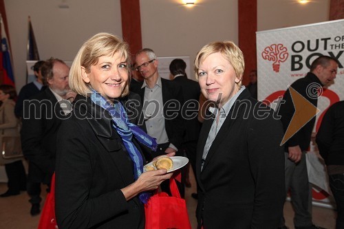 Prof. dr. Majda Pajnkihar, v.d. dekanica Fakultete za zdravstvene vede UM; prof. dr. Lučka Lorber, prorektorica za kakovost Univerze v Mariboru