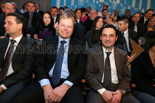 Marko Škriba, direktor znamke Volkswagen pri Porsche Slovenija d.o.o.; Danilo Ferjančič, generalni direktor Porsche Slovenija d.o.o.