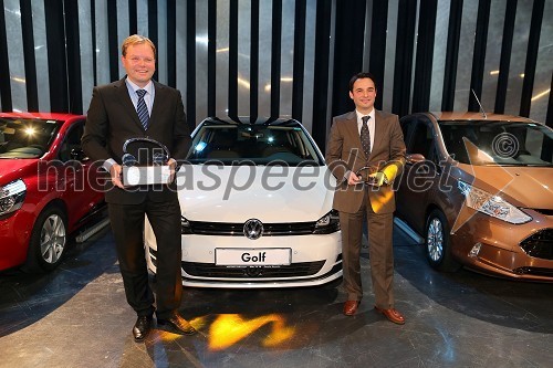 Marko Škriba, direktor znamke Volkswagen pri Porsche Slovenija d.o.o.; Danilo Ferjančič, generalni direktor Porsche Slovenija d.o.o.