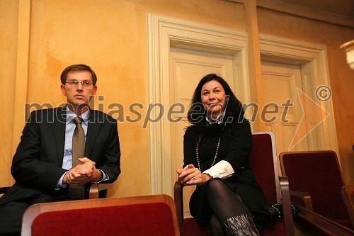 Dr. Miro Cerar, pravnik; Vesna Arnšek