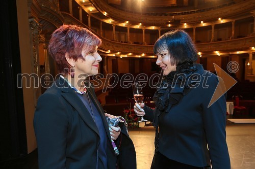 Majda Širca, nekdanja ministrica za kulturo; Jožica Brodarič, modna poznavalka