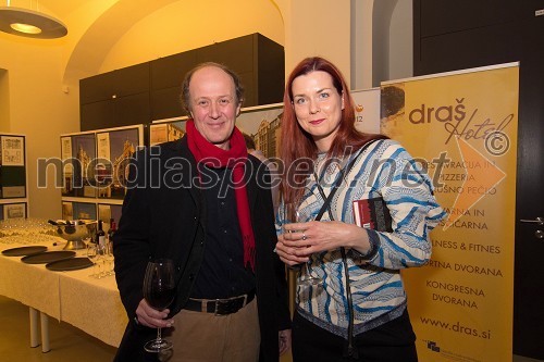 Peter Tomaž Dobrila, svetovalec za intermedijsko povezovanje EPK Maribor 2012 ; Nina Jerman, novinarka RTV Slovenija