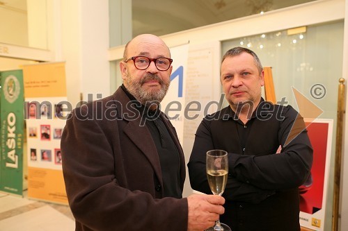 Vlado Novak, igralec; Boris Jaušovec, Večer