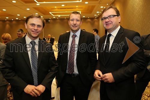 Tomaž Lanišek, Goodyear / Sava tires d.o.o; Gregor Pilgram, predsednik uprave zavarovalnice Generali; ...