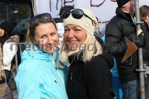 Petra Juhart; Karin Ježovita, vedeževalka