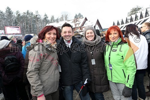 Karmen Nebec Hauc, namestnica direktorja PE Ljubljana Pošte Slovenije; Vinko Filipič, član poslovodstva Pošte Slovenije; Katarina Potočnik, direktorica PE Maribor Pošte Slovenije; Snežka Wagner, vodja oddelka za trženje PE Ljubljana Pošte Slovenije