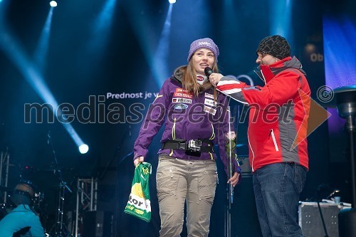 Tina Maze, smučarka (SLO); Dejan Vedlin, ekipa Reporter Milan