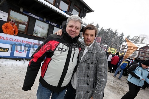 Andrej Verlič, mestni svetnik; Jurij Bradač, maneken