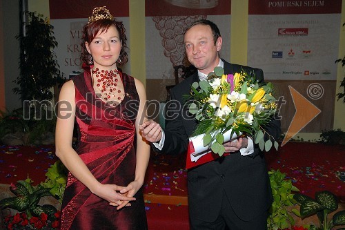 Maja Benčina, Vinska kraljica Slovenije 2007 in...