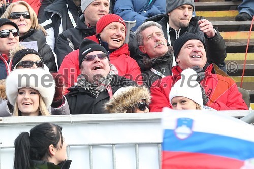 Jerneja Podbevšek Zhembrovskyy, modna oblikovalka in balerina; Milan Mikl, podžupan MOM; Borut Pahor, predsednik RS; Drago Cotar, predsednik uprave Zavarovalnice Maribor