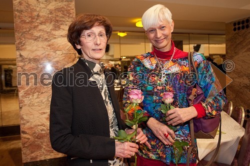 Verena Šulek, članica mednarocne profesionalne plesne zveze, sodnica; Barbra Drnač, novinarka