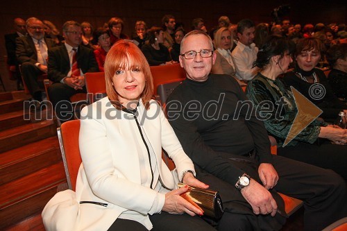 Miša Vugrinec, urednica Večerove priloge Bonbon; mož Boris Vugrinec, fotoreporter časnika Večer