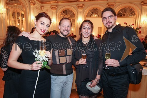 Marie Kalinine; Jean-Pierre Furlan; Guadalupe Barrientos; Marko Kalajanović, operni pevec