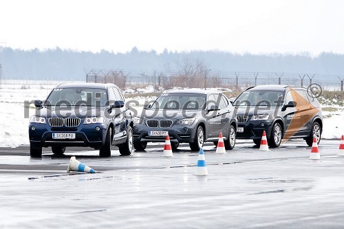 Flota vozil s štirikolesnim pogonom BMW xDrive