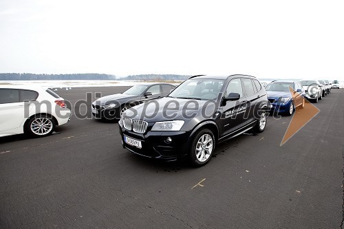 Flota vozil s štirikolesnim pogonom BMW xDrive