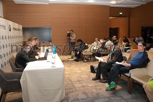 Eurobasket 2013 in BMW Group Slovenija, novinarska konferenca