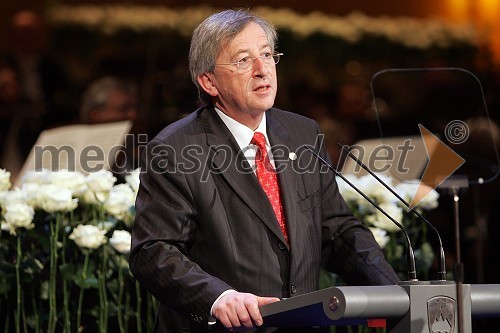 Jean-Claude Juncker, predsednik Eurogrupa in premier Luxemburga