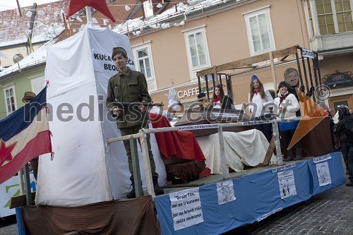 53. pustna in karnevalska povorka