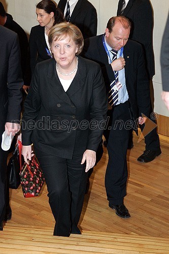 Angela Merkel, zvezna kanclerka Zvezne republike Nemčije in predsednica Evropskega sveta