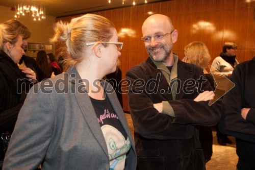 Ivana Djilas, režiserka; Boštjan Tadel