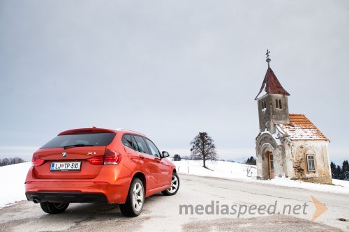 BMW X1 2.0d Xdrive M, mediaspeed test