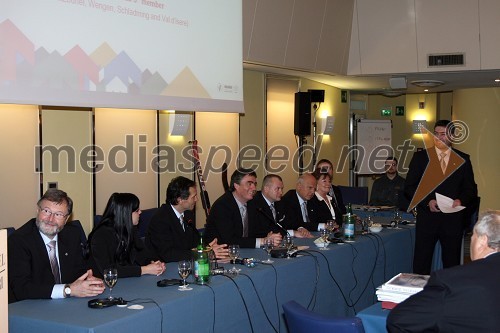 Mariborska delegacija na razglasitvi prizorišča Univerzijade 2011 v Torinu
