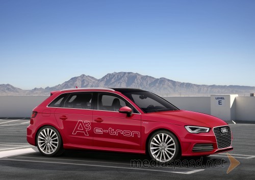 Audi bo v Ženevi predstavil A3 e-tron, plug-in hibrid