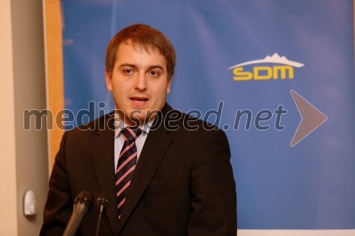 Andrej Čuš, predsednik SDM