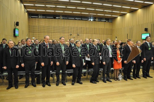 Marko Zidanšek; Ciril Smrkolj; Janez Podobnik; Marjan Podobnik; prof. dr. Franc Zagožen; Jakob Presečnik; Mihael Prevc; Olga Franca; Franc Bogovič; mag. Radovan Žerjav; Janez Tomšič