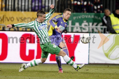 Nogometaša NK Maribor in NK Olimpija