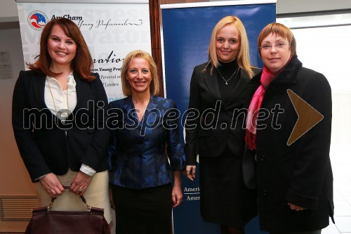 Nina Zidar Klemenčič, odvetnica, Odvetniška pisarna Zidar & Klemenčič; Maria Anselmi, direktorica Bisnode d.o.o.; mag. Ajša Vodnik, izvršna direktorica Ameriške gospodarske zbornice; Nataša Pirc Musar, Informacijska pooblaščenka