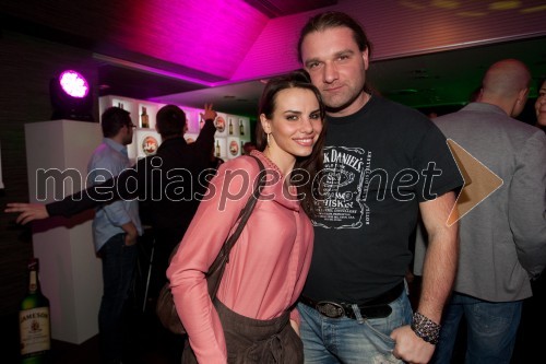 Mirela Korač, Miss Universe Slovenije 2009; Dejan Nikolič, fotograf