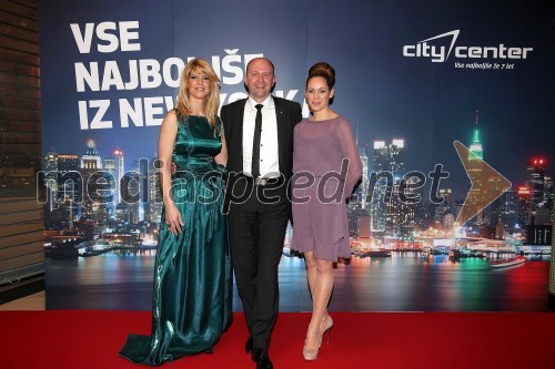 Darja Lesjak, Citycenter Celje; Boštjan Brantuša, center manager Cityparka; ...