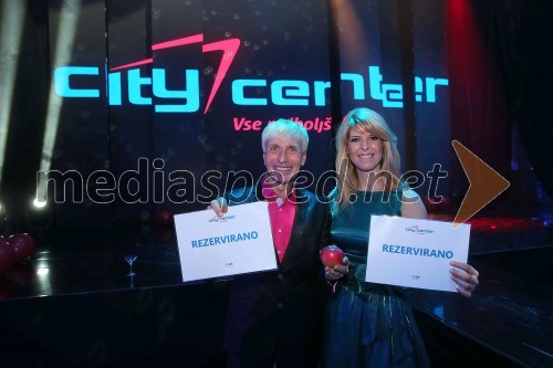 Igor Jelen-Iggy, lastnik plesnega centra Igen; Darja Lesjak, Citycenter Celje